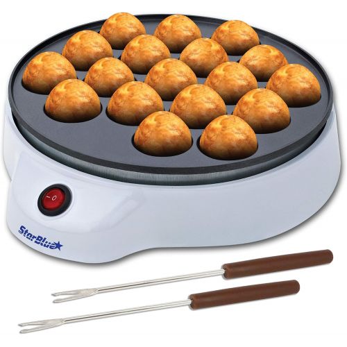  Takoyaki Maker by StarBlue with FREE Takoyaki picks - Easy and Simple to operate electric machine to make Japanese Takoyaki Octopus Ball AC 120V 50/60Hz 650W