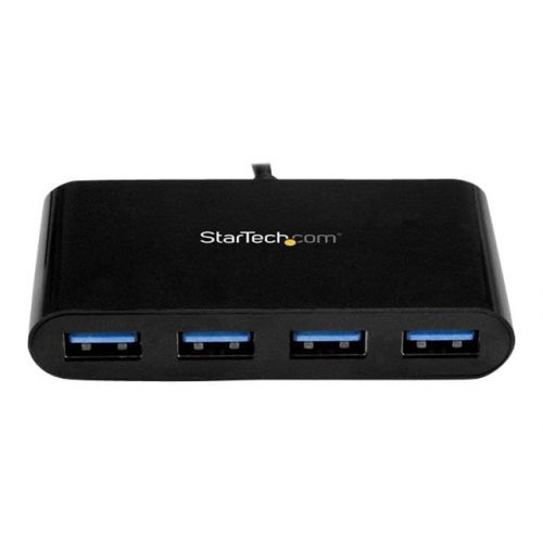  StarTech Startech HB30C4AB 4-Port USB-C Hub - USB-C to 4x USB-A - USB 3.0 Hub - Bus Powered