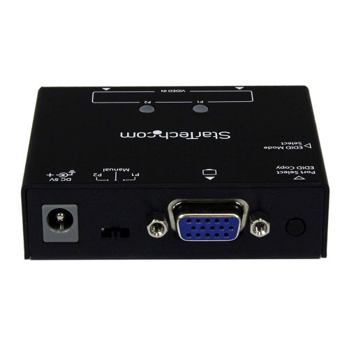  StarTech 2-Port VGA Auto Switch Box with Priority Switching and EDID Copy