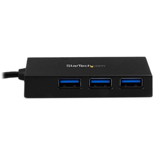  StarTech 4-Port USB-C Hub - USB-C to 4x USB-A - USB 3.0 Hub - Includes Power Adapter