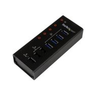 StarTech 4-Port USB 3.0 Hub Plus 3 Dedicated USB Charging Ports