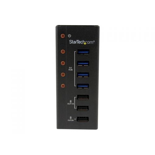  StarTech 4-Port USB 3.0 Hub Plus 3 Dedicated USB Charging Ports