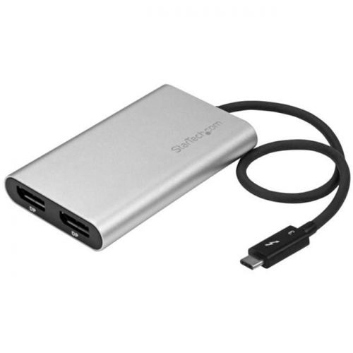  StarTech.com Thunderbolt 3 to Dual DisplayPort Adapter - 4k 60 Hz