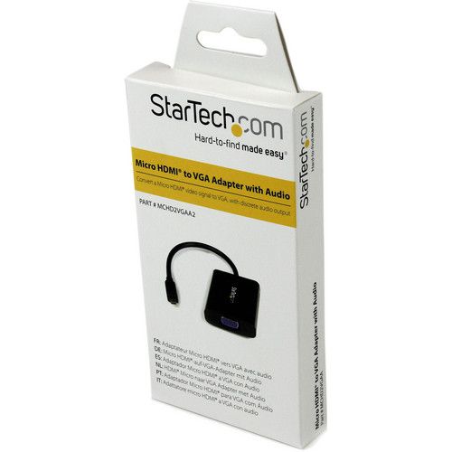  StarTech Micro-HDMI to VGA Converter with Audio