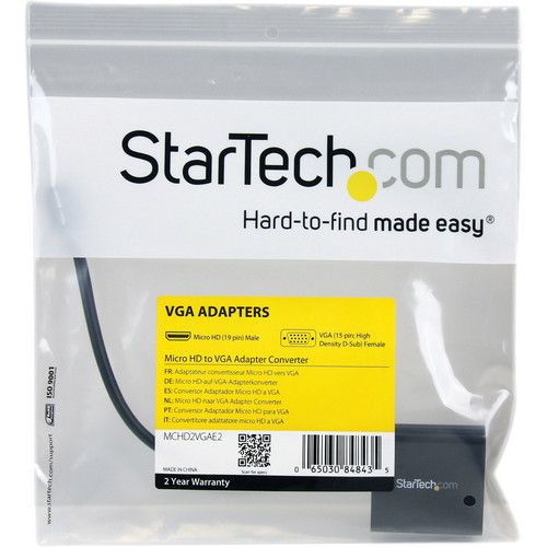  StarTech Micro-HDMI to VGA Converter