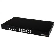 StarTech 4x4 HDMI Matrix Switch with PiP Multiviewer/Video Wall (Black)