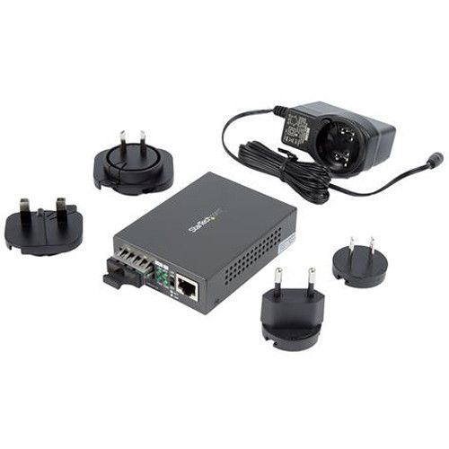  StarTech Gigabit Ethernet to SC Fiber Single-Mode Media Converter