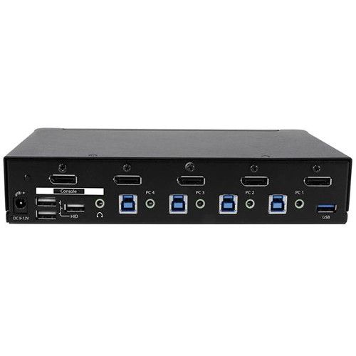  StarTech 4-Port USB 3.0 DisplayPort KVM Switch