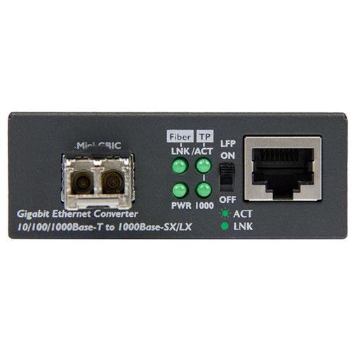  StarTech Gigabit Ethernet Fiber Media Converter