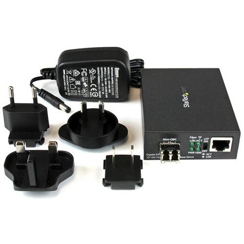  StarTech Gigabit Ethernet Fiber Media Converter