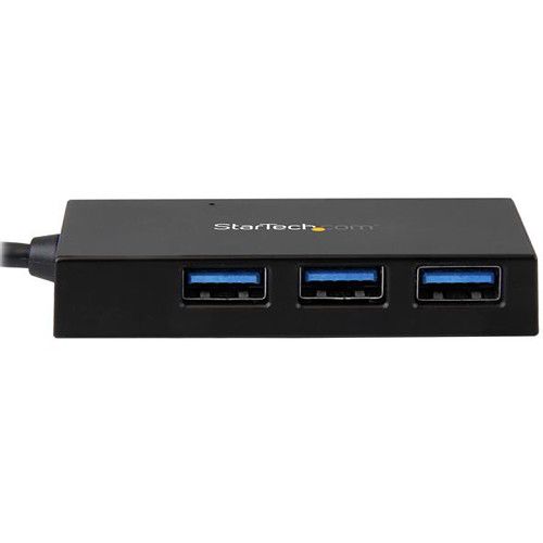  StarTech HB30C3A1CFB 4-Port USB 3.0 Hub (Black)