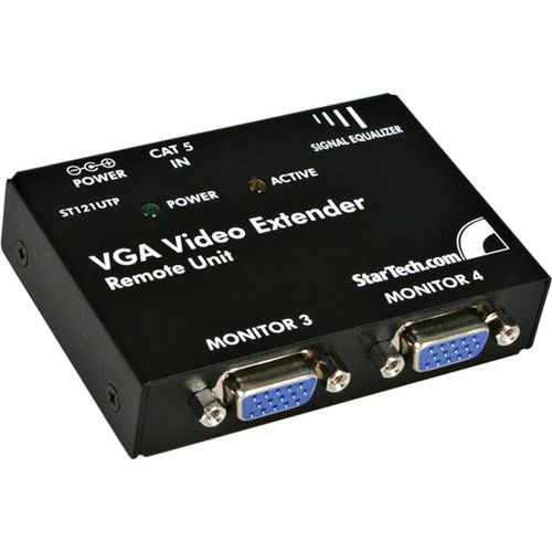  StarTech ST121UTP VGA Video Extender Over Cat5 (Black)