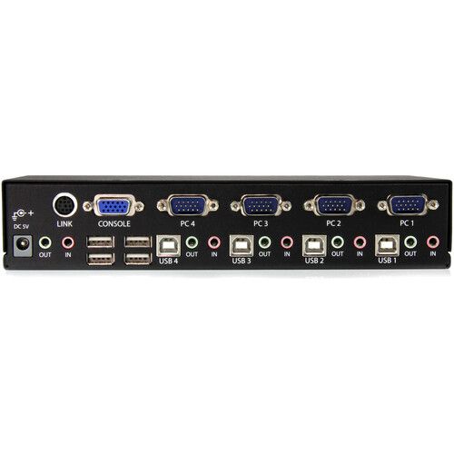  StarTech 4-Port Rack-Mountable VGA KVM Switch