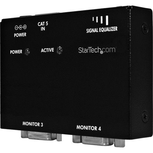  StarTech ST121R VGA Video Extender Remote Receiver Over Cat5 (Black)
