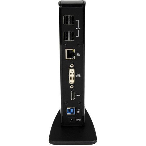  StarTech Universal USB 3.0 Laptop Docking Station (Black)