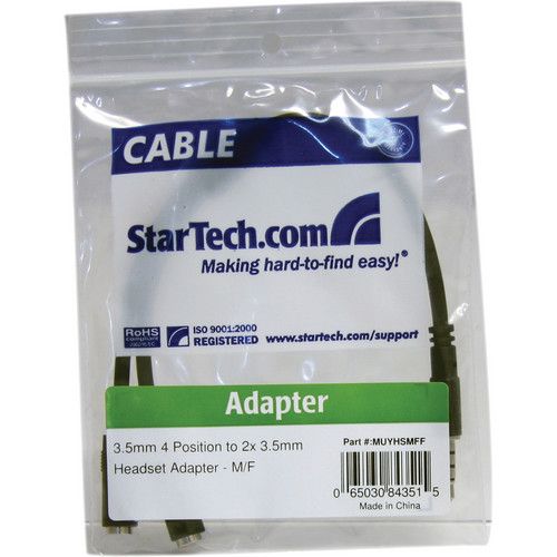  StarTech Headset Adapter