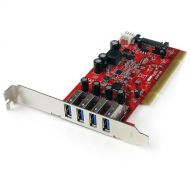 StarTech Four-Port SuperSpeed USB 3.0 PCI Card with SATA/SP4 Power
