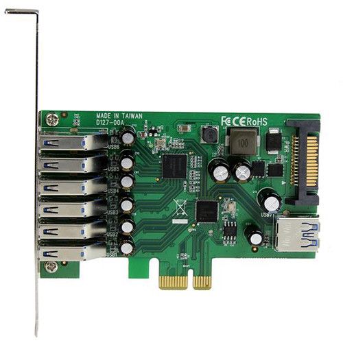  StarTech 7-Port USB 3.0 PCI Express 2.0 x1 Card