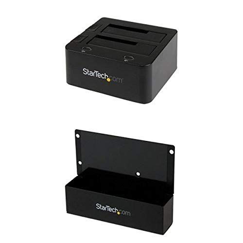  StarTech.com Universal Hard Drive Docking Station 2.5 and 3.5 Inches HDD and SSD with UASP and SATA III (UNIDOCKU33) & StarTech SATA to 2.5-Inch or 3.5-Inch IDE Adapter for HDD Doc