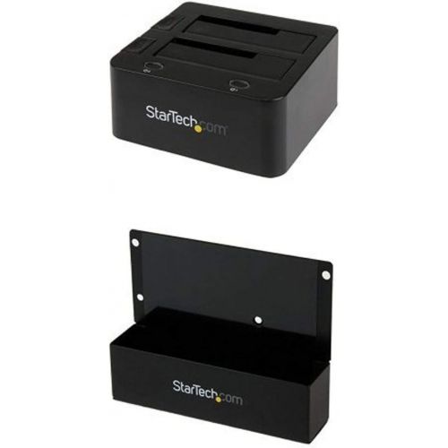  StarTech.com Universal Hard Drive Docking Station 2.5 and 3.5 Inches HDD and SSD with UASP and SATA III (UNIDOCKU33) & StarTech SATA to 2.5-Inch or 3.5-Inch IDE Adapter for HDD Doc