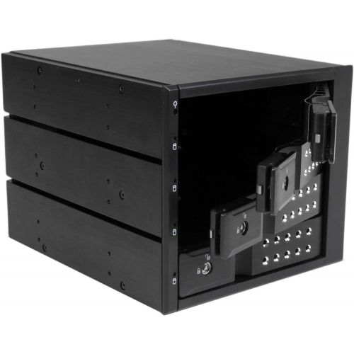  StarTech.com 4-Bay Mobile Rack Backplane - Trayless Hot Swap Mobile Rack Backplane for 3.5in SAS II/SATA III - 6 Gbps HDD (HSB4SATSASBA)