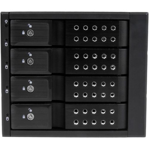  StarTech.com 4-Bay Mobile Rack Backplane - Trayless Hot Swap Mobile Rack Backplane for 3.5in SAS II/SATA III - 6 Gbps HDD (HSB4SATSASBA)