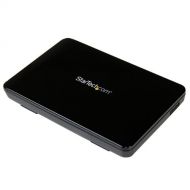 StarTech.com 2.5in USB 3.0 External SATA III SSD Hard Drive Enclosure with UASP ? Portable External USB HDD with Tool-less Installation (S2510BPU33)