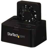 StarTech.com Hot-Swap Hard Drive Docking Station for 2.5/3.5 SATA III Hard Drives - External eSATA/USB 3.0 Hard Drive Dock w/ UASP (SDOCKU33EF) , Black