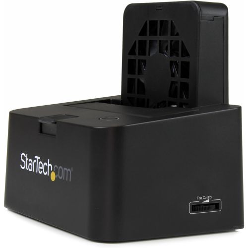  StarTech.com Hot-Swap Hard Drive Docking Station for 2.5/3.5 SATA III Hard Drives - External eSATA/USB 3.0 Hard Drive Dock w/ UASP (SDOCKU33EF) , Black