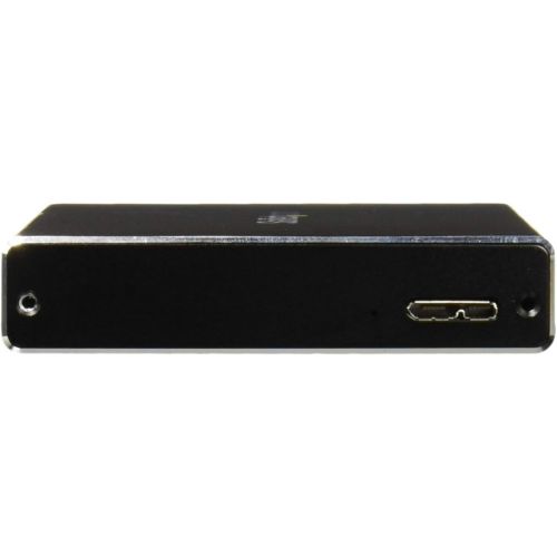  StarTech.com 2.5 IDE Hard Drive Enclosure - Supports UASP - Aluminum - IDE and SATA - USB 3.0 HDD Enclosure - External Drive