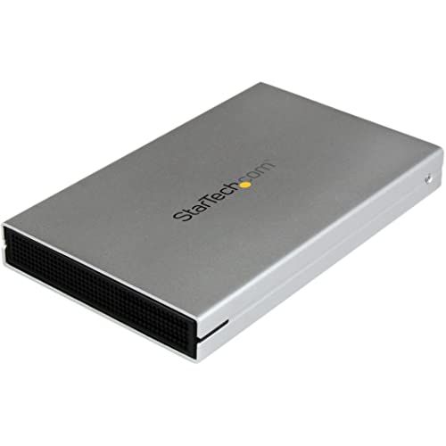  StarTech.com eSATAp/eSATA External Hard Drive Enclosure - 2.5 SATA III Hard Drive Enclosure - Portable HDD/SDD w/ UASP (S251SMU33EP)