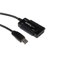 StarTech.com USB 3.0 to SATA IDE Adapter - 2.5in / 3.5in - External Hard Drive to USB Converter ? Hard Drive Transfer Cable (USB3SSATAIDE)