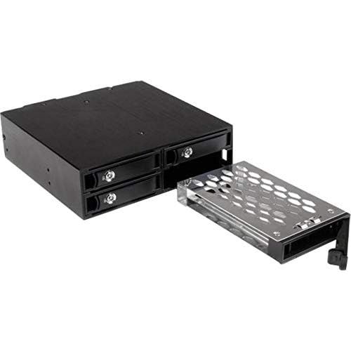  StarTech.com 4-Bay Mobile Rack Backplane for 2.5in SATA/SAS Drives - Hot Swap SSDs/HDDs from 5-15mm - Supports SAS II & SATA III (6 Gbps) (SATSASBP425)