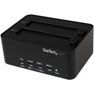StarTech.com Dual Bay USB 3.0 Duplicator and Eraser Dock for 2.5 & 3.5 SATA SSD HDD - 1:1 Standalone Cloner & Wiper Docking Station (SATDOCK2REU3)