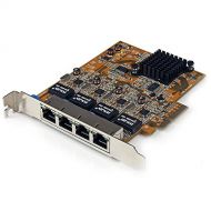 StarTech.com 4 Port PCI Express PCIe Gigabit Ethernet NIC Network Adapter Card