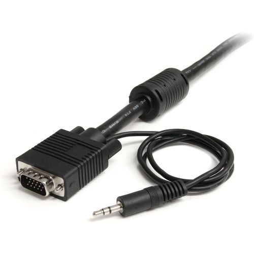  StarTech.com 50 ft Coax High Resolution Monitor VGA Cable with Audio HD15 MM
