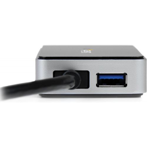  StarTech USB 3.0 to VGA External Video Card Adapter - 1 Port USB Hub - 1080p - External Graphics Card for Laptops - USB Video Card