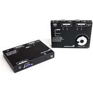 StarTech.com VGA Video Extender over Cat 5 w Audio and RGB SKEW Calibration - Videoaudio extender - external - up to 980 ft VGA VID AND AUD OVER CAT 5 VID EXTD Manufacturer Part