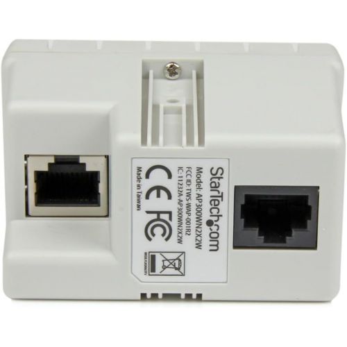  StarTech.com In-wall Wireless Access Point - Wireless-N - 2.4GHz 802.11bgn - PoE-Powered WiFi AP