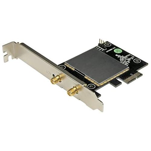  StarTech.com AC600 Wireless-AC Network Adapter - 802.11ac, PCI Express - Dual Band 2.4GHz  5GHz PCIe Wireless Network Card