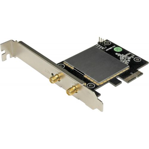  StarTech.com AC600 Wireless-AC Network Adapter - 802.11ac, PCI Express - Dual Band 2.4GHz  5GHz PCIe Wireless Network Card