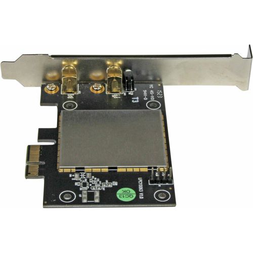  StarTech.com AC600 Wireless-AC Network Adapter - 802.11ac, PCI Express - Dual Band 2.4GHz  5GHz PCIe Wireless Network Card