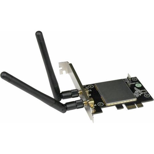  StarTech.com AC600 Wireless-AC Network Adapter - 802.11ac, PCI Express - Dual Band 2.4GHz  5GHz PCIe Wireless Network Card