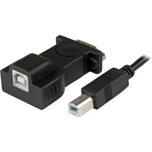  StarTech.com USB to Serial Adapter  2 Port  Wall Mount  COM Port Retention  Texas Instruments  USB to Serial RS232 Adapter