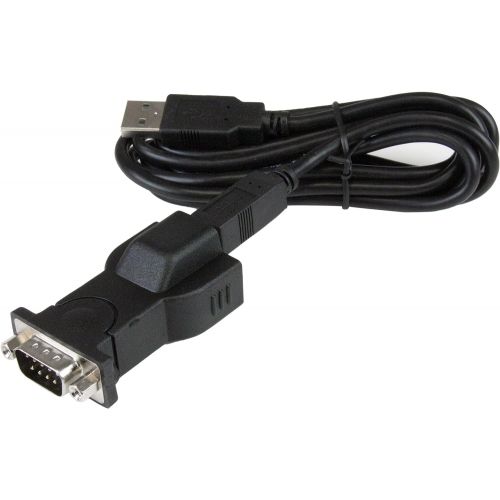  StarTech.com USB to Serial Adapter  2 Port  Wall Mount  COM Port Retention  Texas Instruments  USB to Serial RS232 Adapter