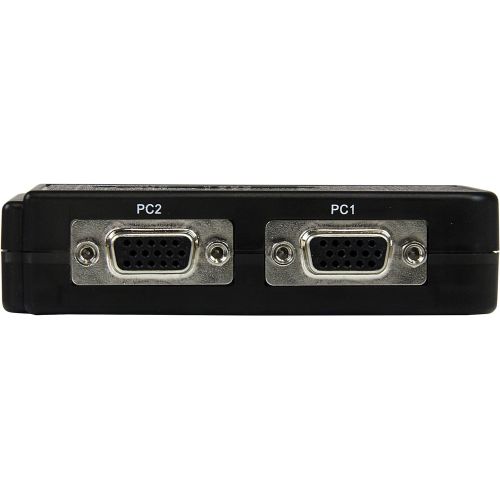  StarTech.com 2 Port USB DVI KVM Switch Kit with Cables USB 2.0 Hub & Audio