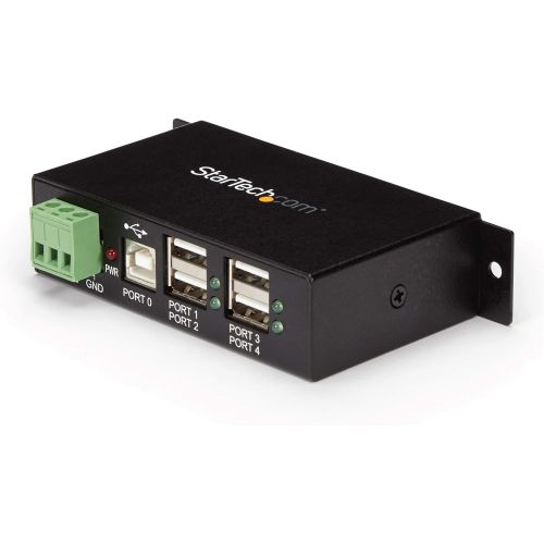  StarTech.com Mountable 4 Port Rugged Industrial USB Hub