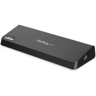 StarTech.com USB 3.0 Docking Station - 4K - HDMI  DisplayPort - with Fast Charge  Ethernet  Audio - Universal Docking Station