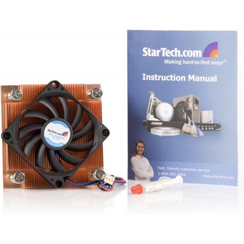  StarTech.com 1U Low Profile 70mm Socket 775 CPU Cooler Fan with Heatsink and TX3 CPU Cooler FAN7751U