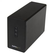 StarTech.com Dual-Bay 2.5in Hard Drive Enclosure - USB 3.0 to SATA III 6Gbps with RAID and UASP - Supports 2.5in SSD/HDDs from 5mm to 15mm